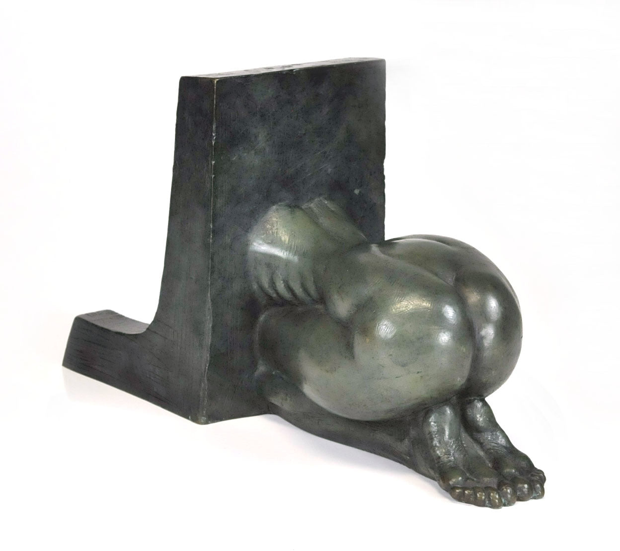 Sphinx Through a Wall Bronze Nude Fine Art Sculptor: Josep Maria Subirachs Rare