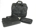 Tumi Black Short Trip Business Travel Wheeled Luggage Case Packing Bag Suitcase