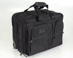Tumi Black Short Trip Business Travel Wheeled Luggage Case Packing Bag Suitcase