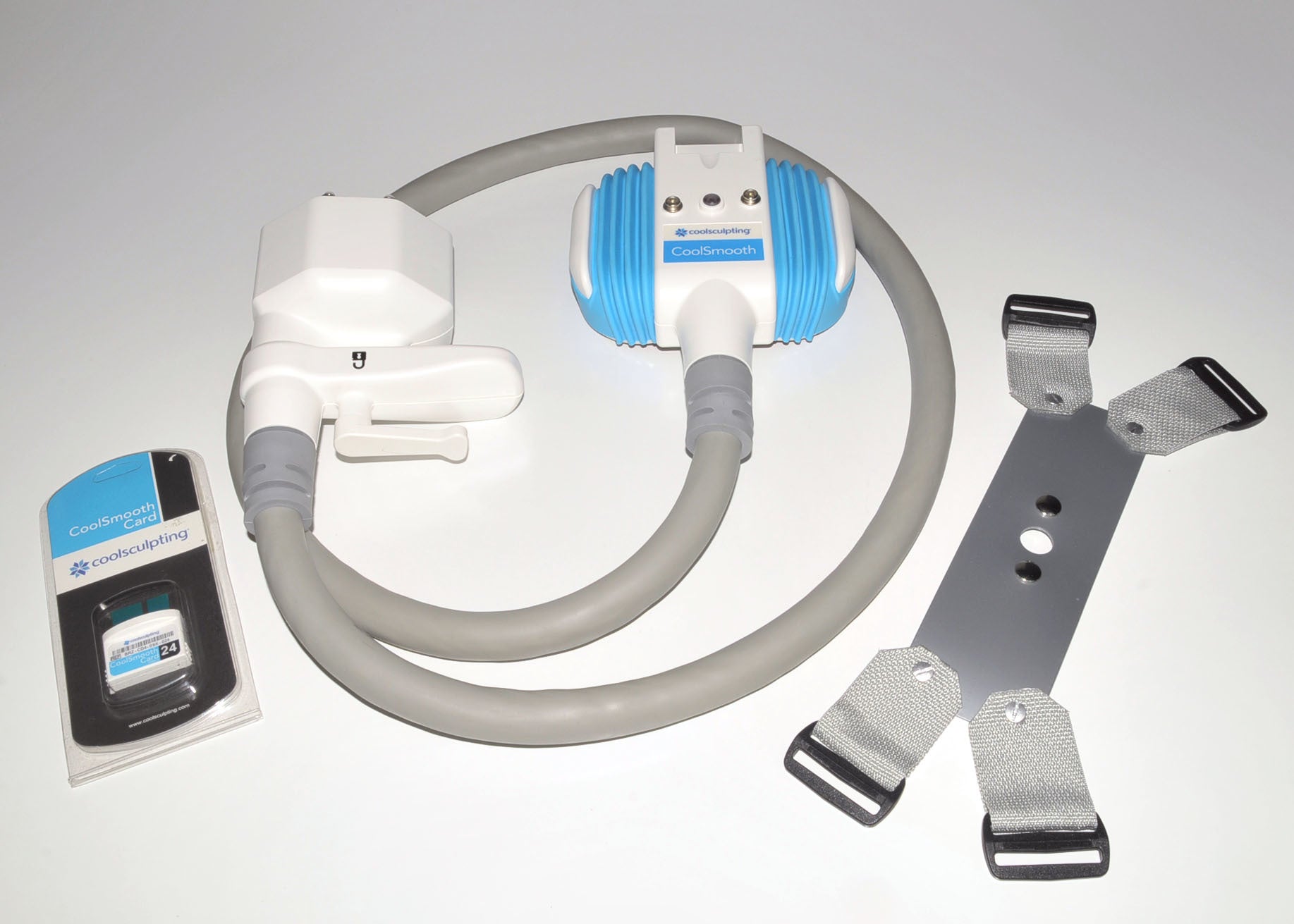Zeltiq CoolSmooth CoolSculpting Breeze Applicator Kit w Card Straps Belt Liner