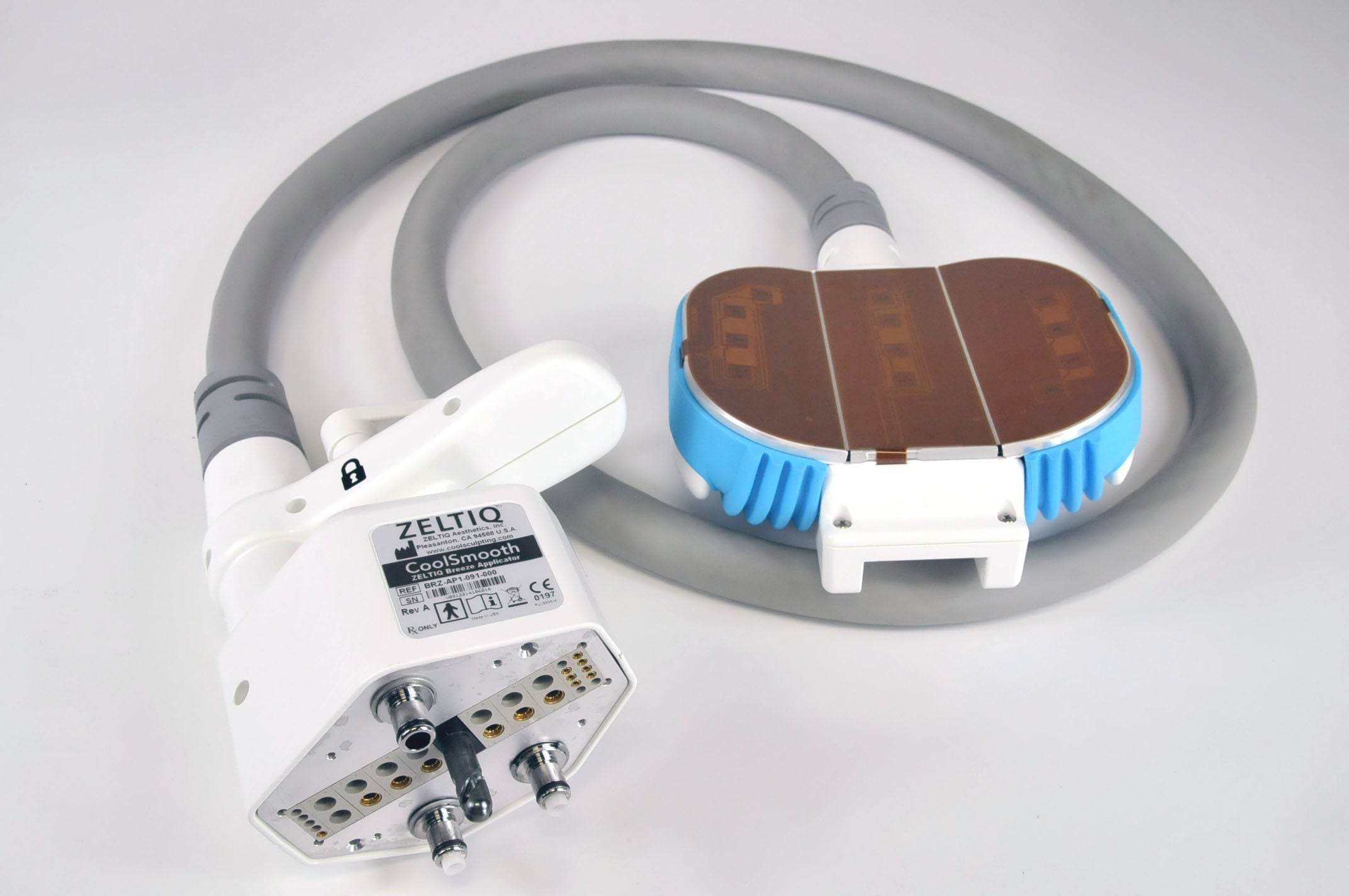 Zeltiq CoolSmooth CoolSculpting Breeze Applicator Kit w Card Straps Belt Liner