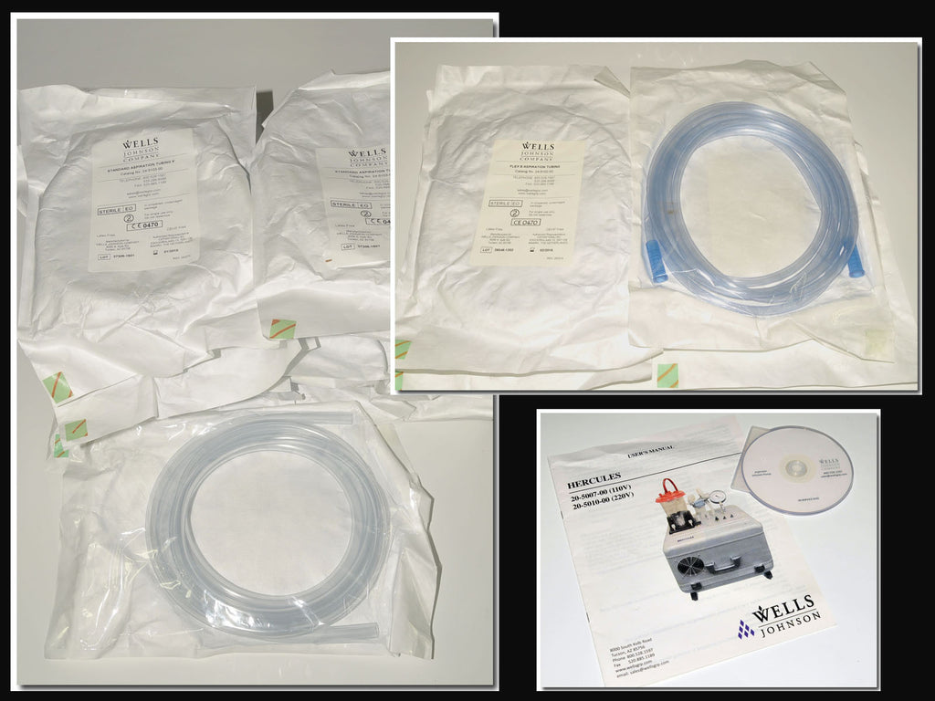 Wells Johnson Hercules Aspirator Liposuction System Cannula Needles Accessories