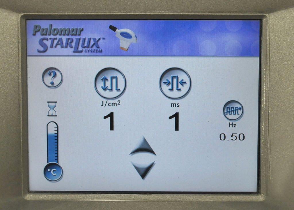 2006 Palomar StarLux 300 Laser System LuxV Hand Piece Cynosure Lux V Acne