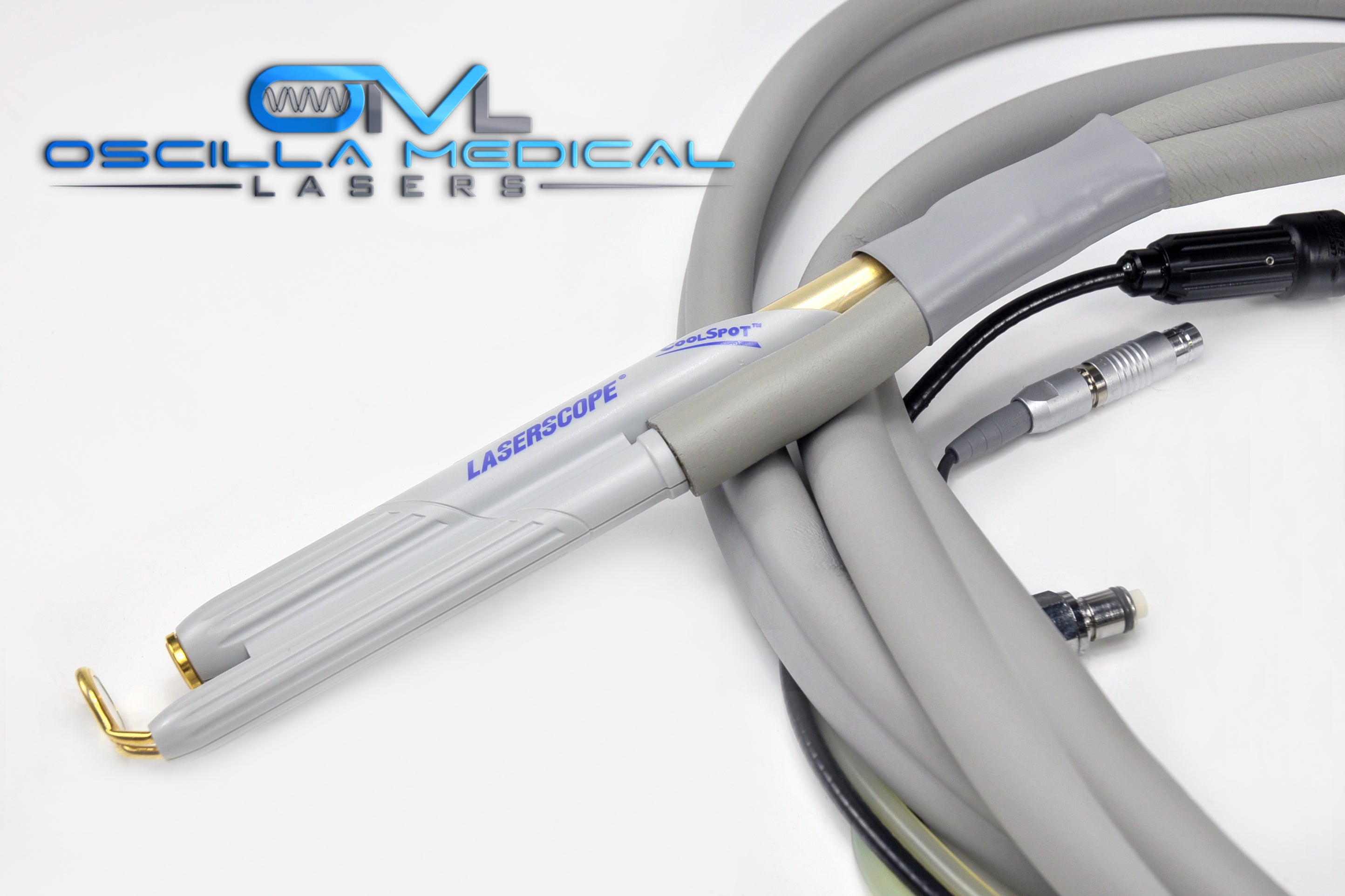 Laserscope Lyra i Aura Versastat CoolSpot HandPiece 1-5mm Fiber 532nm 1064nm AMS