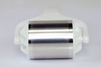 Stainless Steel Roller 2.25" Wide Surface - White Body Cool Skin 2 1/4 NEW!!