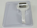 Stainless Steel Roller 2.25" Wide Surface - White Body Cool Skin 2 1/4 NEW!!
