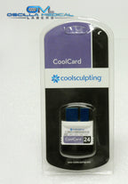 Coolsculpting CoolCard 24 Cycle Cool Sculpting Purple Zeltiq BRZ-CD4-06X-024