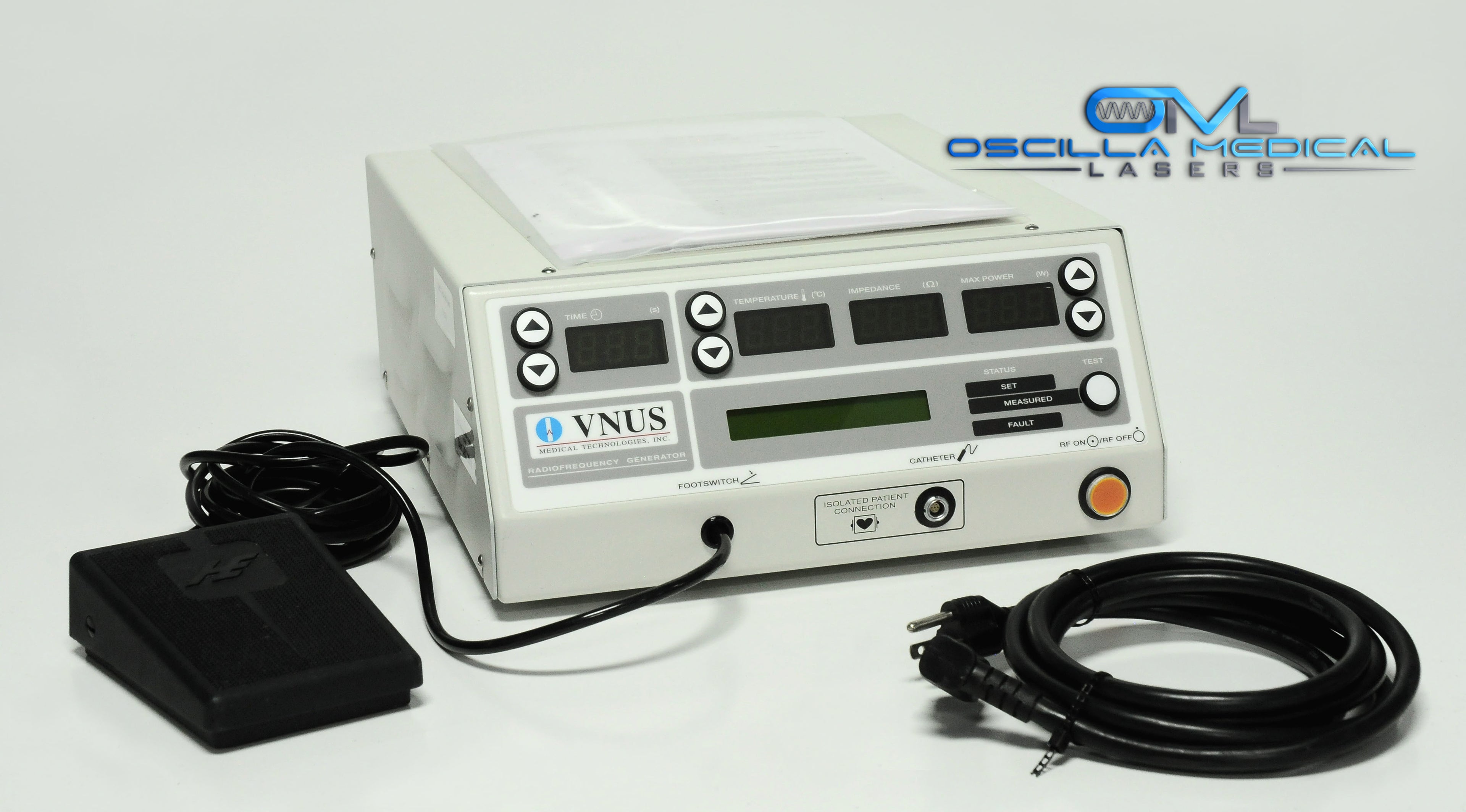 VNUS RadioFrequency Generator RF-110 Medical Technologies Radio Frequency RF