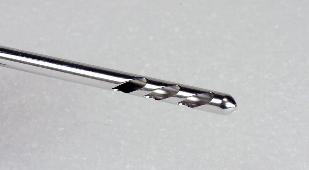 Microaire 5.0mm Specialty Liposuction Cannula Helixed Tri-Port Probe Needle Lipo