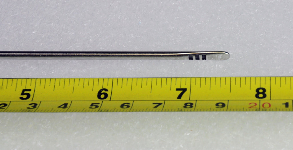 Microaire 3.0mm Spatula Liposuction Specialty Cannula Probe - Short Blunt Tip