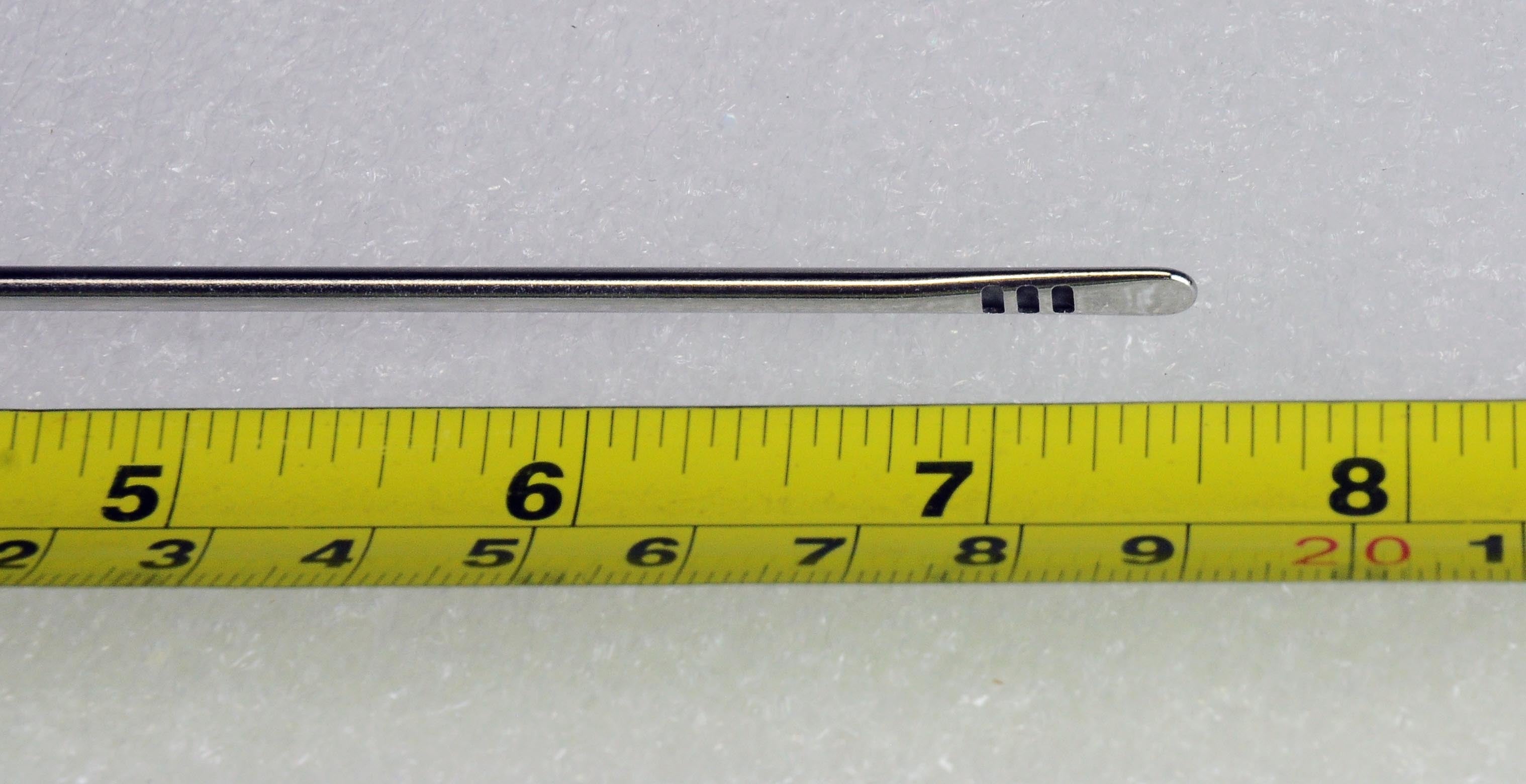 Microaire 3.0mm Spatula Liposuction Specialty Cannula Probe - Short Blunt Tip