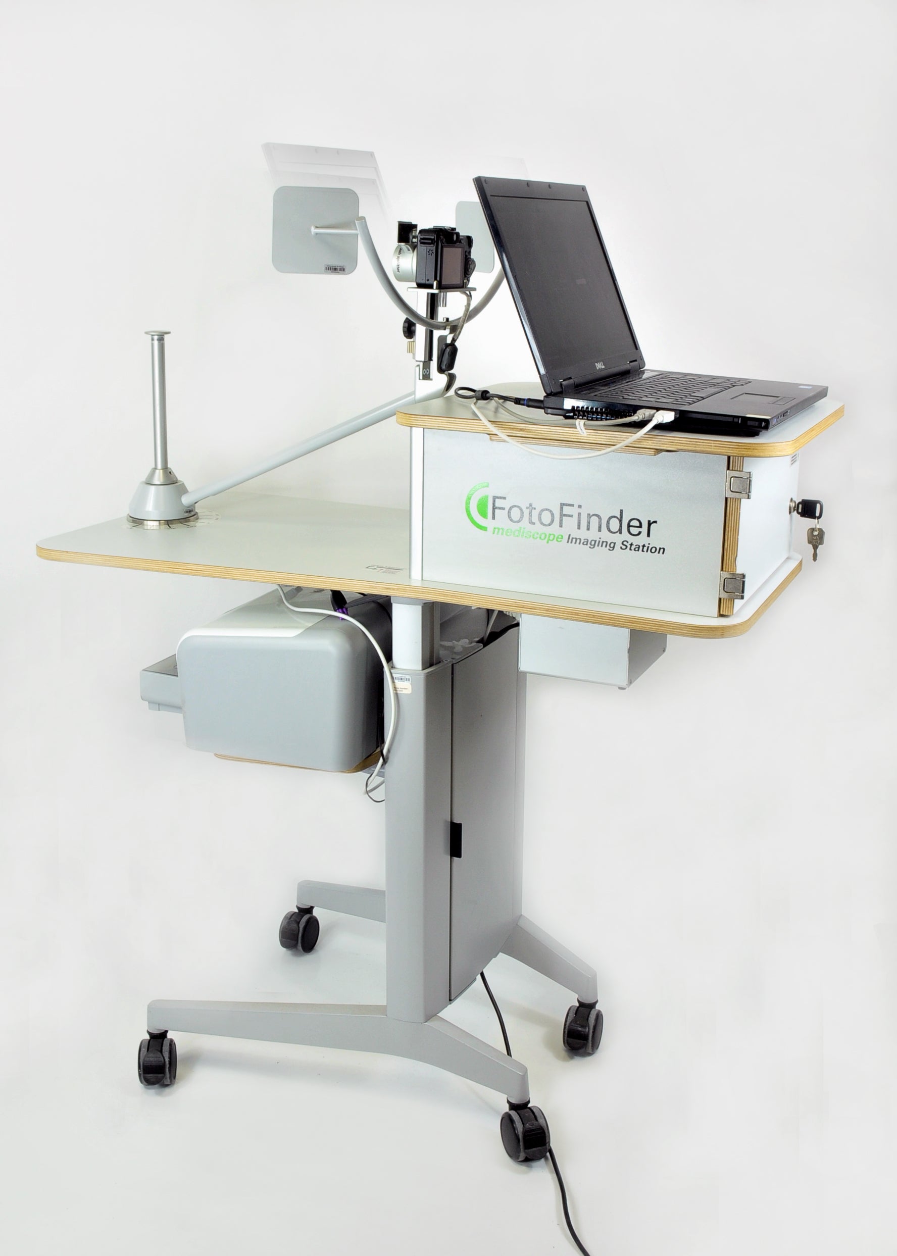 Fotofinder Mediscope Imaging System Digital Photography Camera Laptop Veinscope