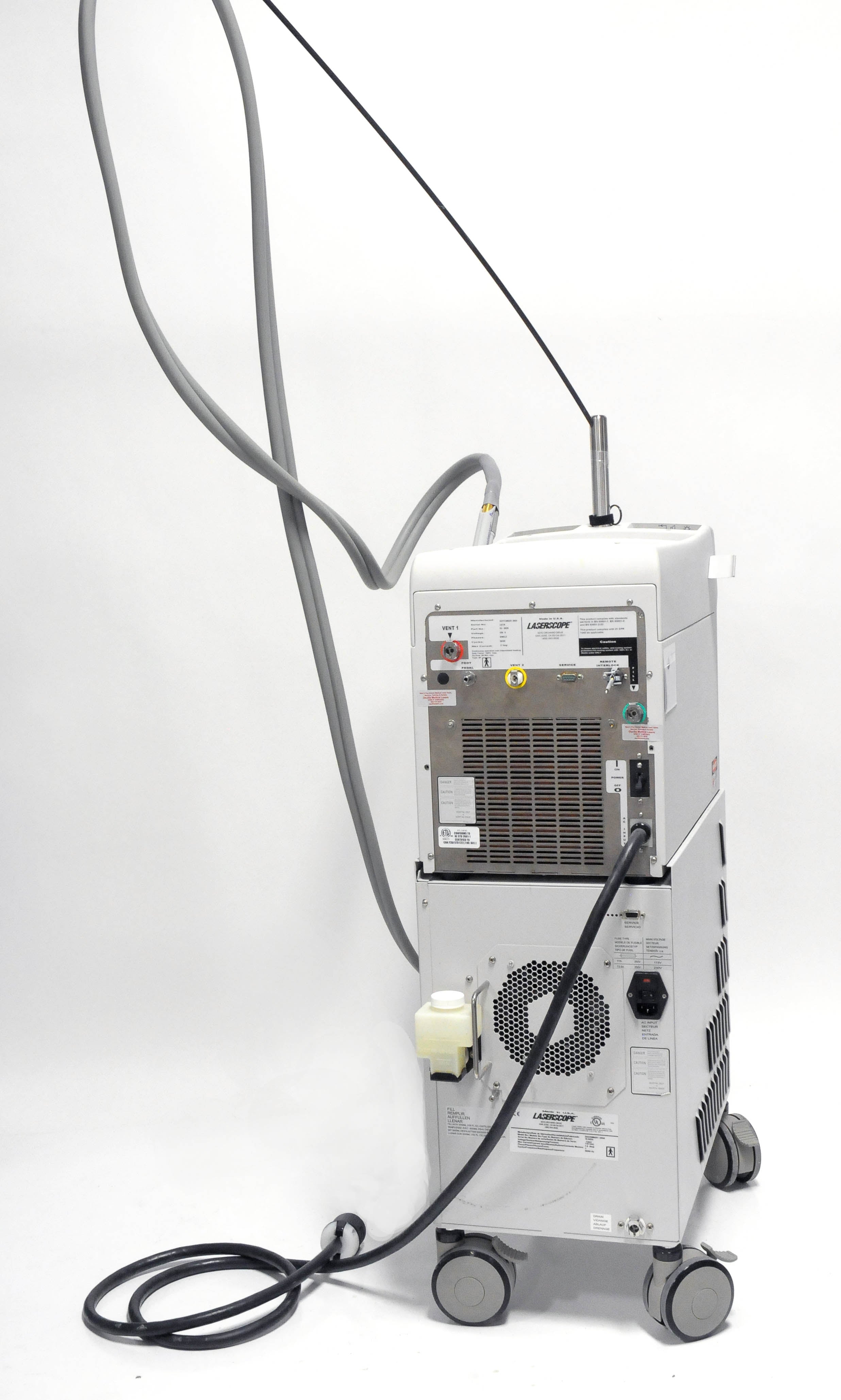 2004 Laserscope Lyra Nd:YAG Laser System w/ CoolSpot 10mm HandPiece Hair Removal
