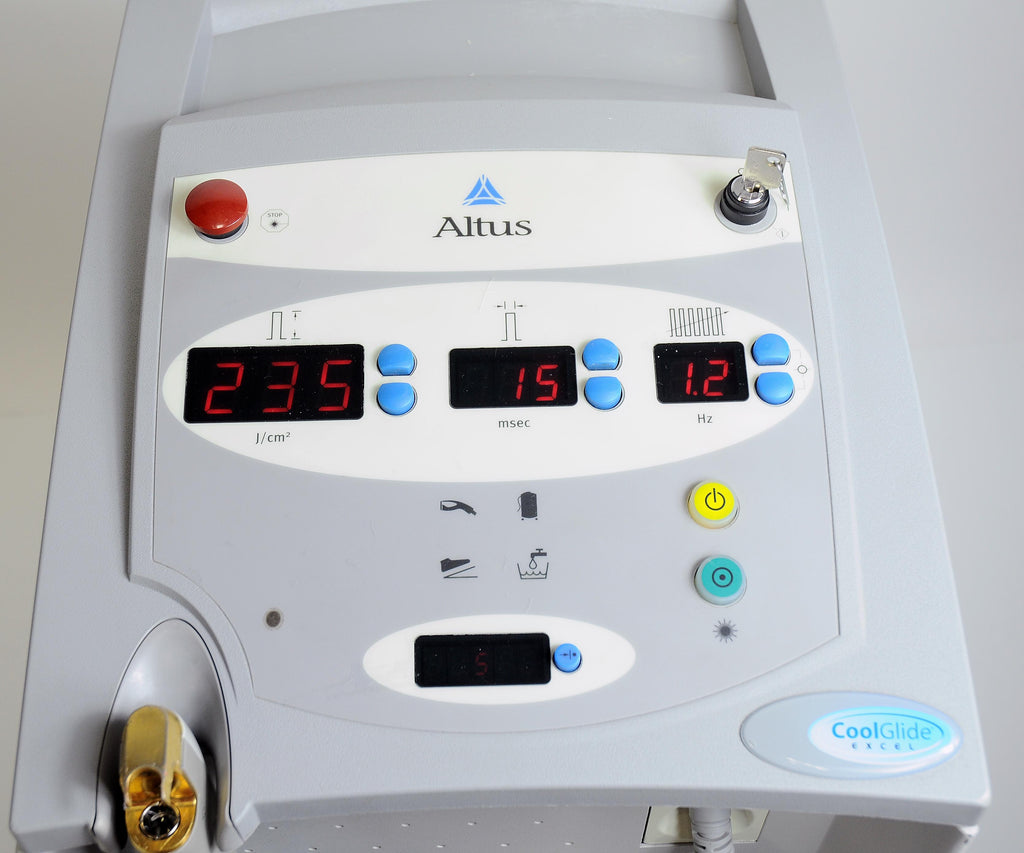 2002 Altus Cutera XL Cool CoolGlide Excel Nd:YAG Laser 3-5-7-10 mm 1064