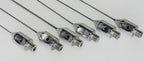 Cannula Liposuction Surgical Needle Set of 6 Lipo Stainless Steel Lot w Handle