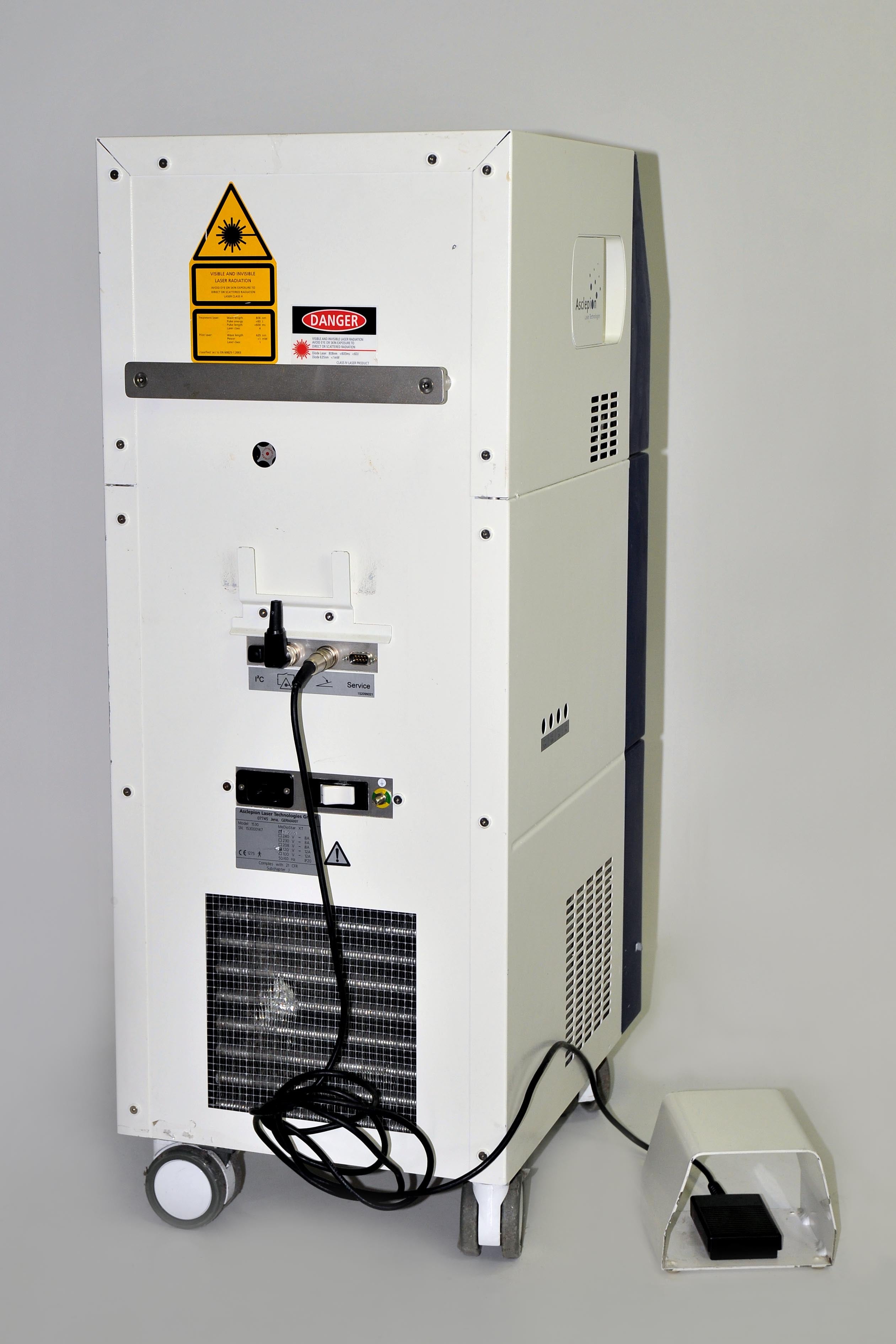 Asclepion MedioStar XT 810nm Diode Laser System - Model 1530 Hair Removal HR