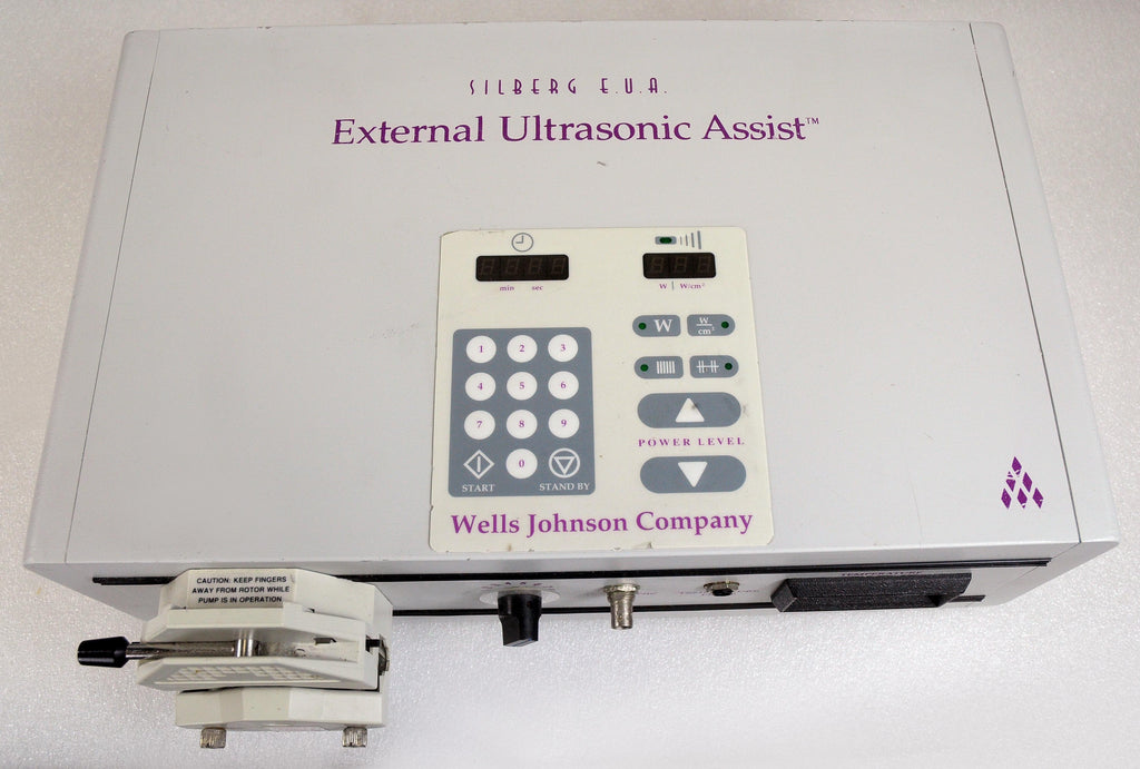 Wells Johnson Silberg External Ultrasonic Assist Aspirator System Infusion Pump