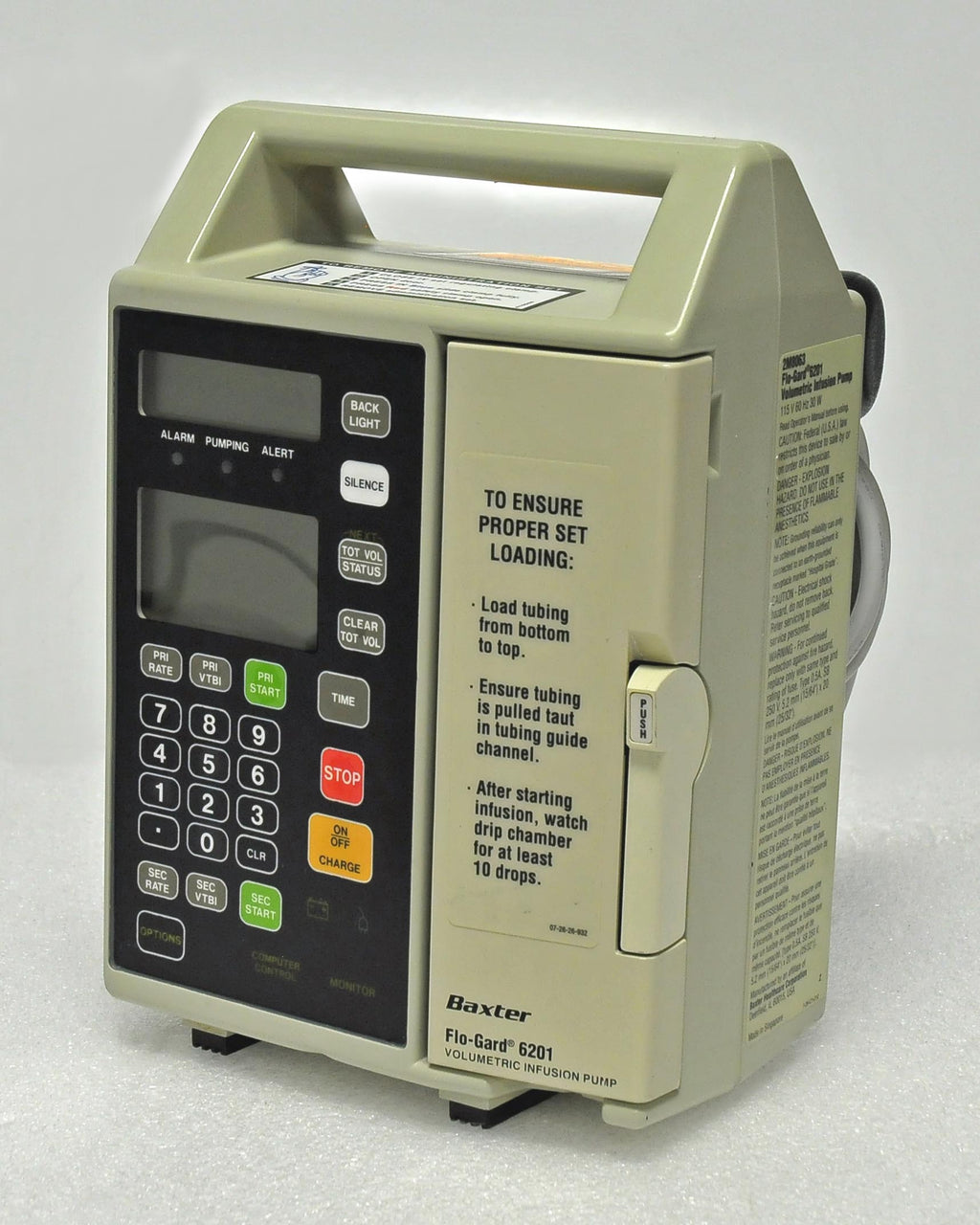 Baxter Flo-Gard 6201 Volumetric Infusion Pump