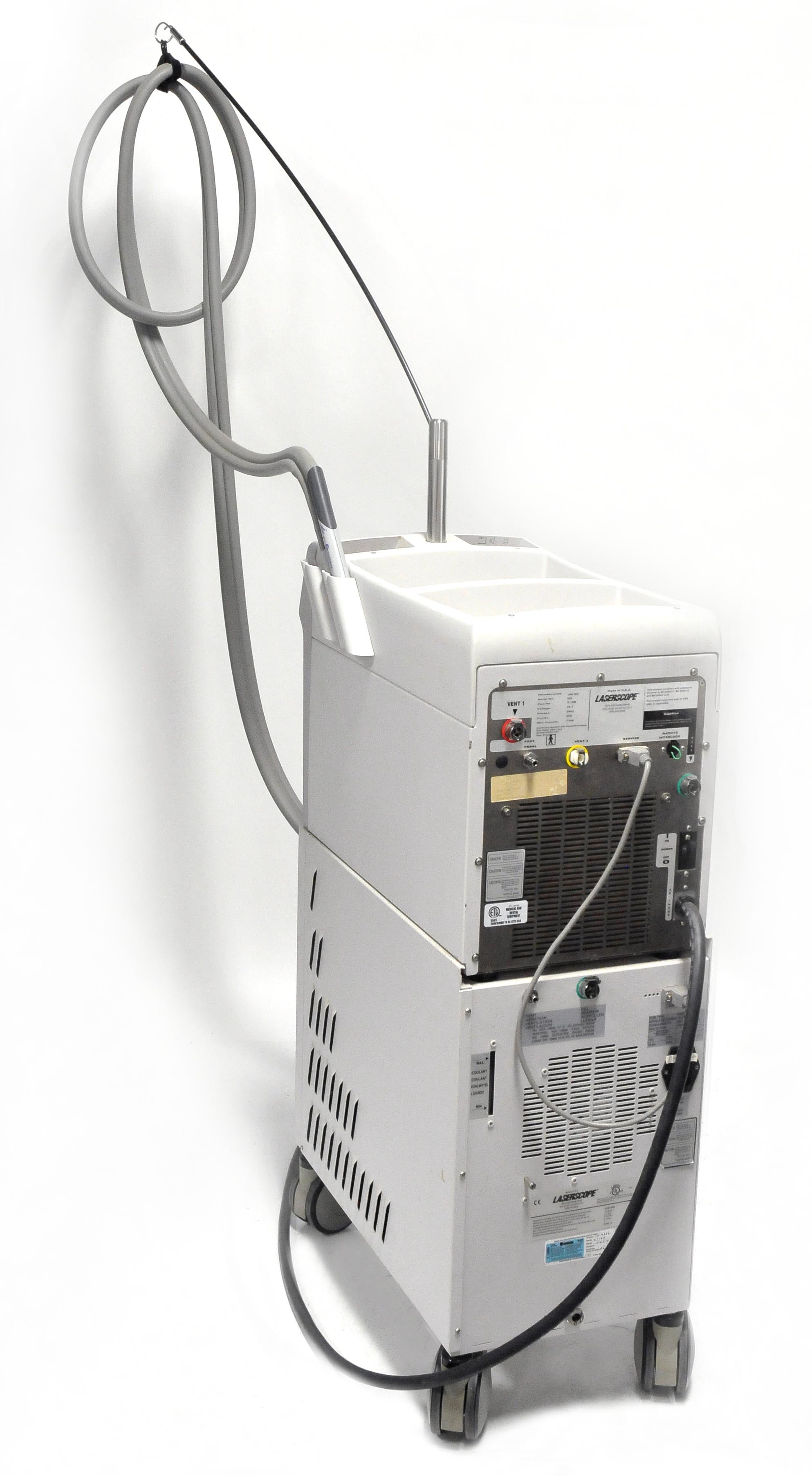 2003 Laserscope Lyra Nd:YAG Laser System w/ CoolSpot 10mm HandPiece Hair Removal