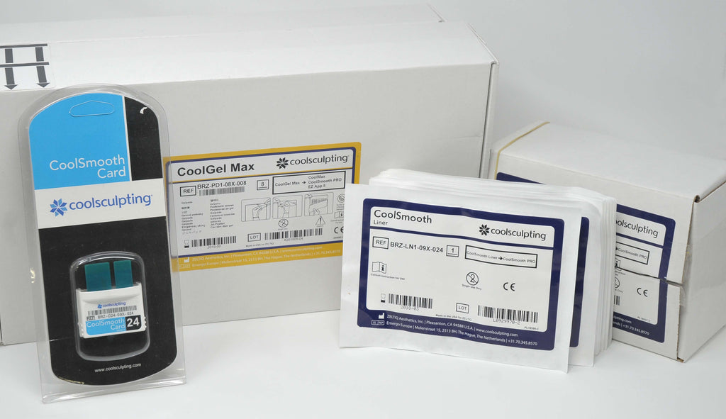 Coolsculpting CoolSmooth 24 Cycle Card GelPads GelLiners Zeltiq Cool Sculpting
