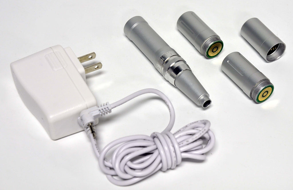 MicroPen Kit - Eclipse Aesthetics Silver MicroNeedling Pen - DEMO Micro - w/Case
