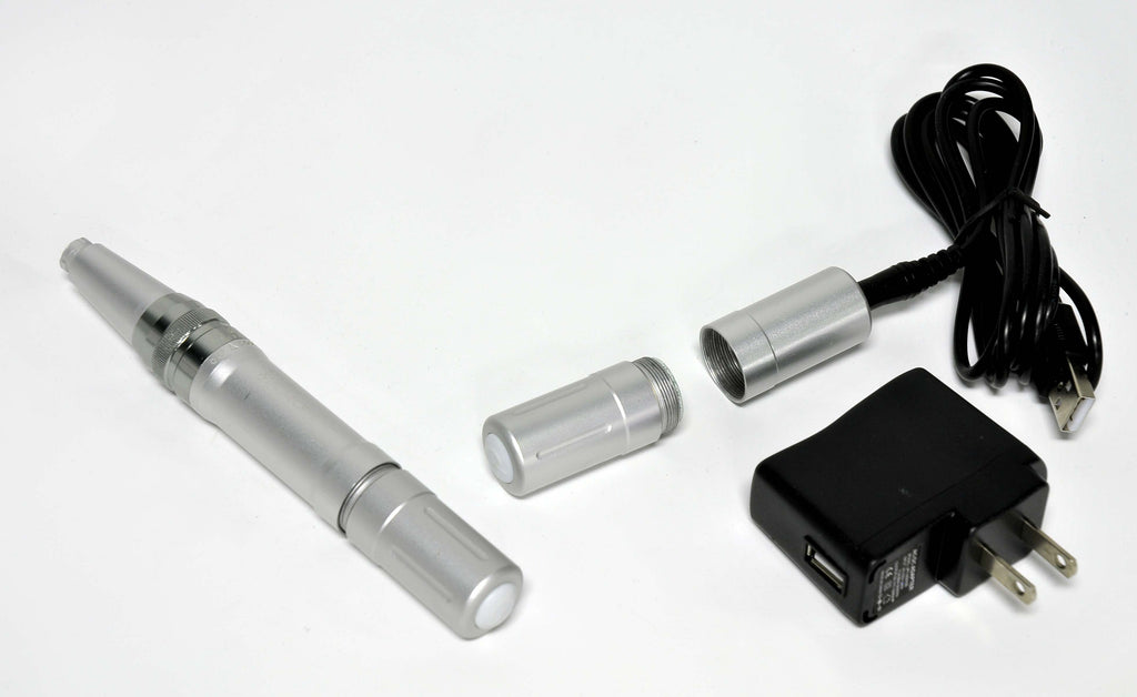 MicroPen Kit - Eclipse Elite Aesthetics Silver MicroNeedling Pen - DEMO w/Case