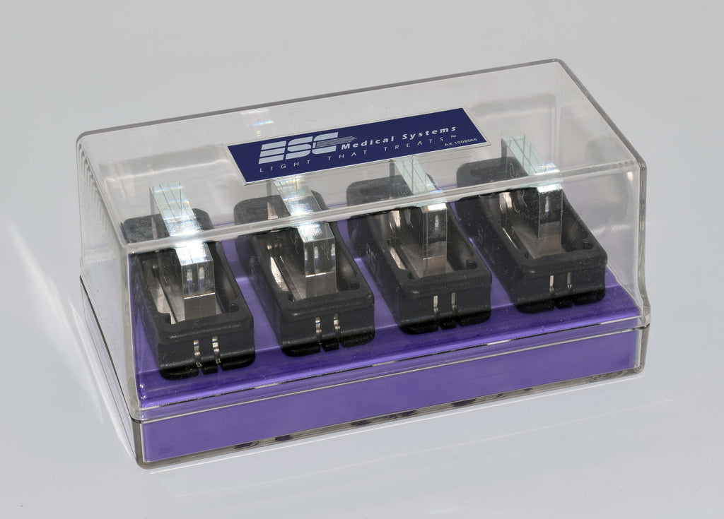 Lumenis EMC Crystal IPL Laser Filter Tips Set Light Prism 755 w/ Base Housing