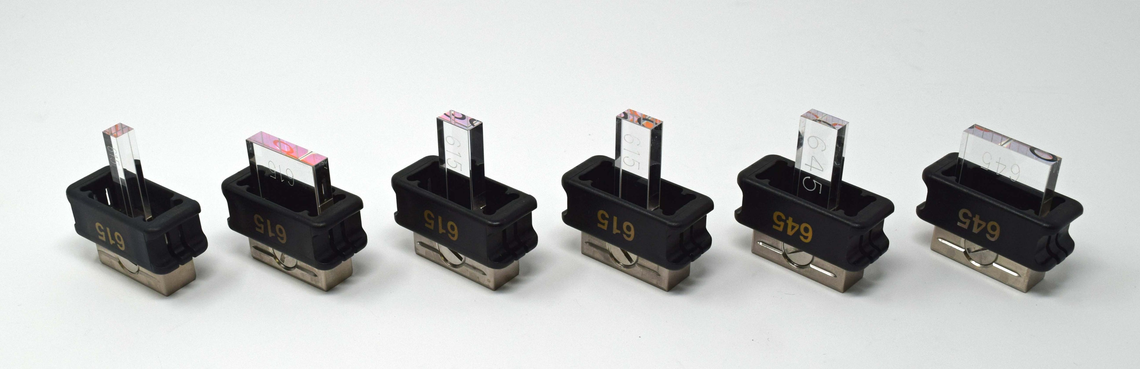 Lumenis EMC Crystal IPL Laser Filter Tips Set Light Prism 615 645 w/Base Housing