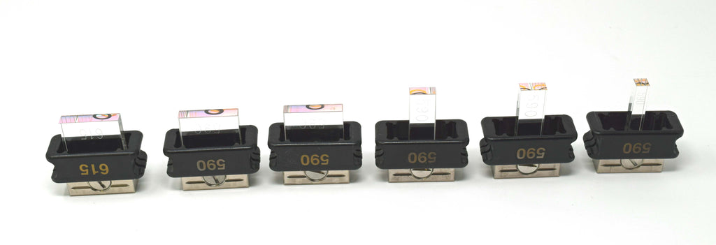 Lumenis EMC Crystal IPL Laser Filter Tips Set Light Prism 590nm 615nm w/ Base