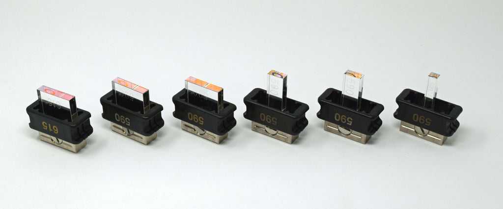 Lumenis EMC Crystal IPL Laser Filter Tips Set Light Prism 590nm 615nm w/ Base