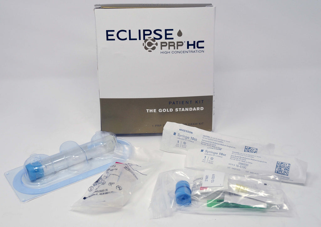 Eclipse High Concentration PRP Tube & Patient Blood Draw Kit Plasma Platelet