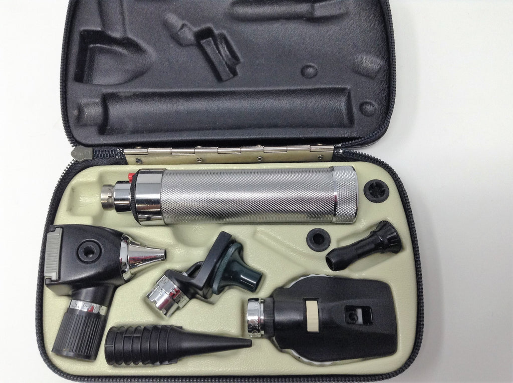 Welch Allyn Diagnostic Set Otoscope Ophthalmoscope Scope 3.5V