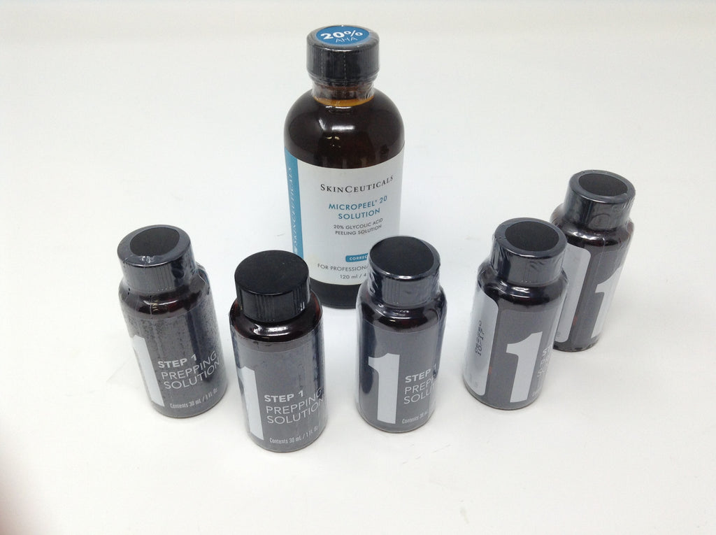 SkinCeuticals Micropeel Plus 20 Solution & Skinmedica Anti Aging Step 1 Solution