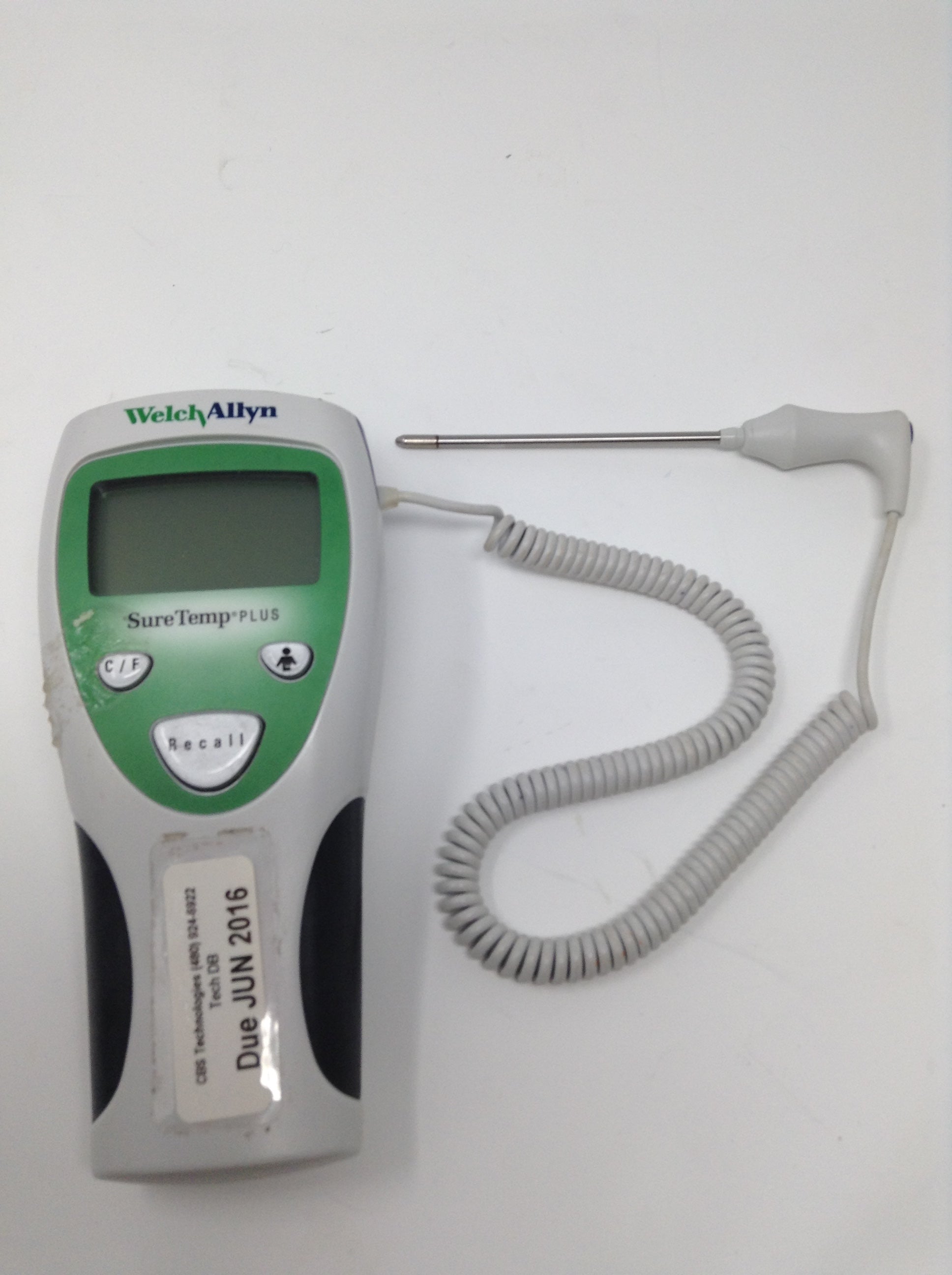 Welch Allyn Sure Temp 690 Plus Thermometer with 65 Probe Covers