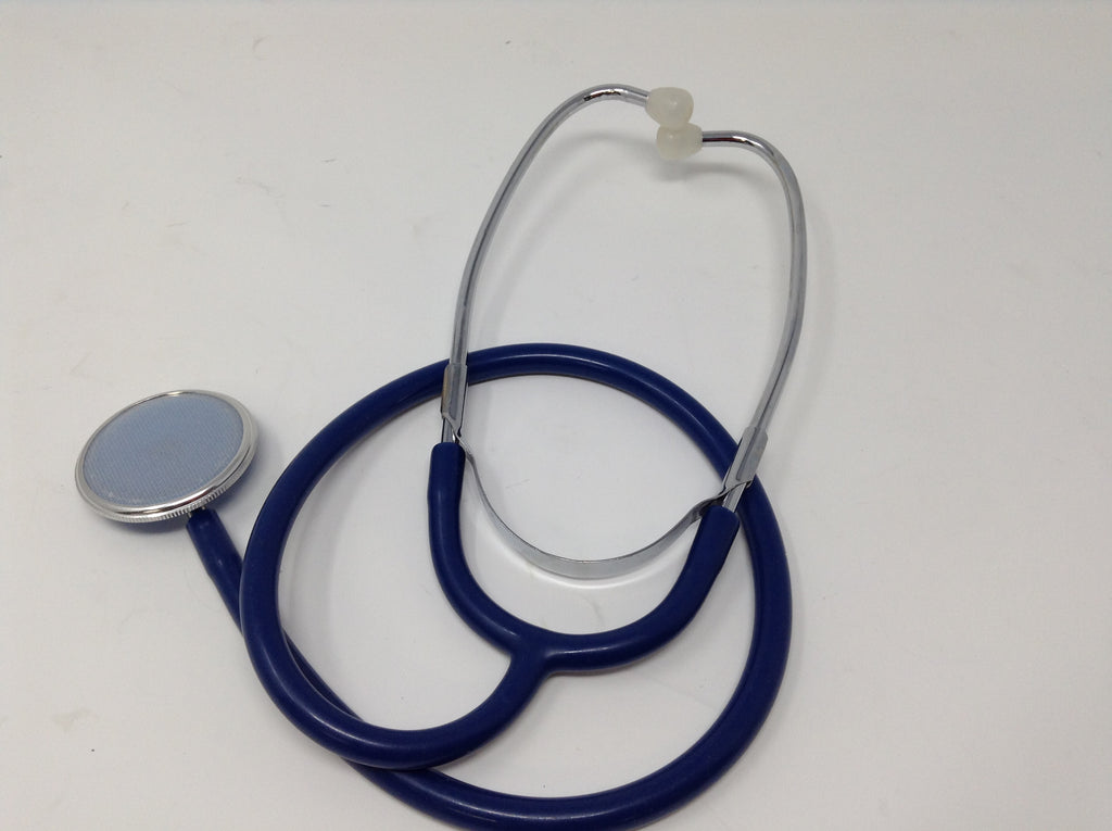 Stethoscope 60cm Doctor Nurse Aid Vet Medical EMT Headed Adscope - Lot of 3