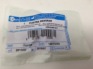 Piastra Mesoram Injector Plate 7 Pin connections circular Piastramesoram