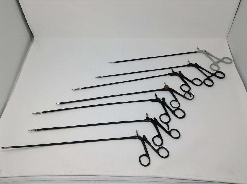 R. Wolf Lap Laparoscopic Forceps / Scissors Biopsy Grasping Set of 7 Pieces