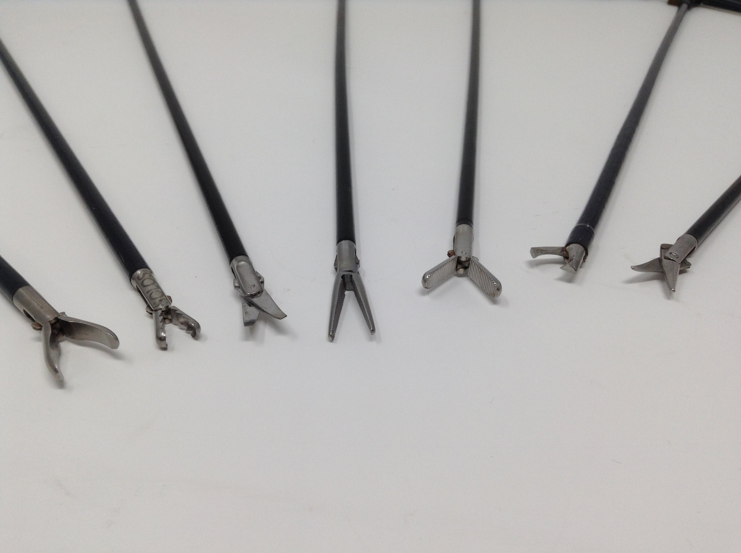 R. Wolf Lap Laparoscopic Forceps / Scissors Biopsy Grasping Set of 7 Pieces