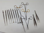 Germany Stainless Steel Set Blepharoplasty Surgical 15 Piece Set Probe Tweezer