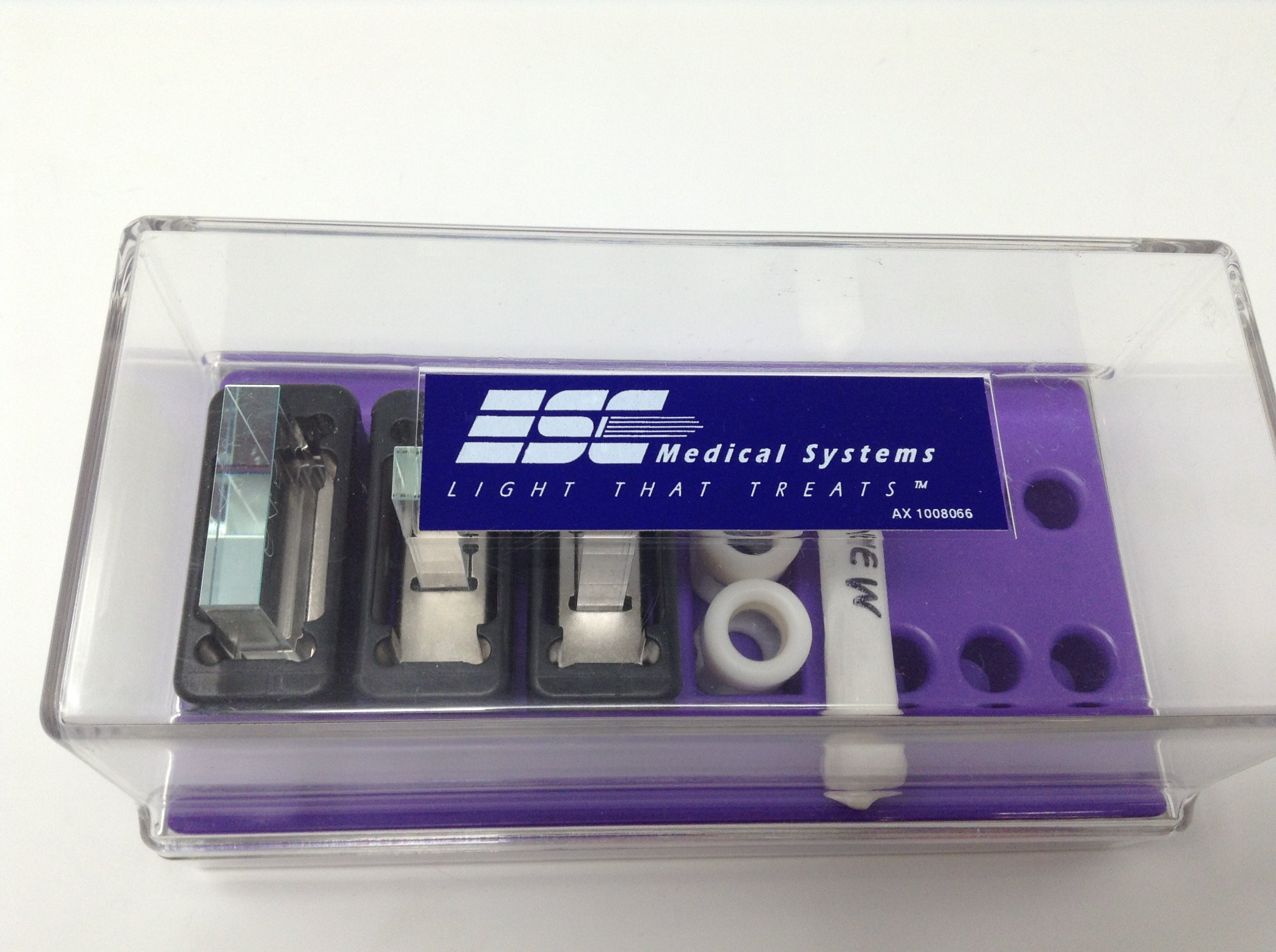 Lumenis EMC Crystal IPL Laser Filter Tips Set Light Prism 645 w/ Base Housing