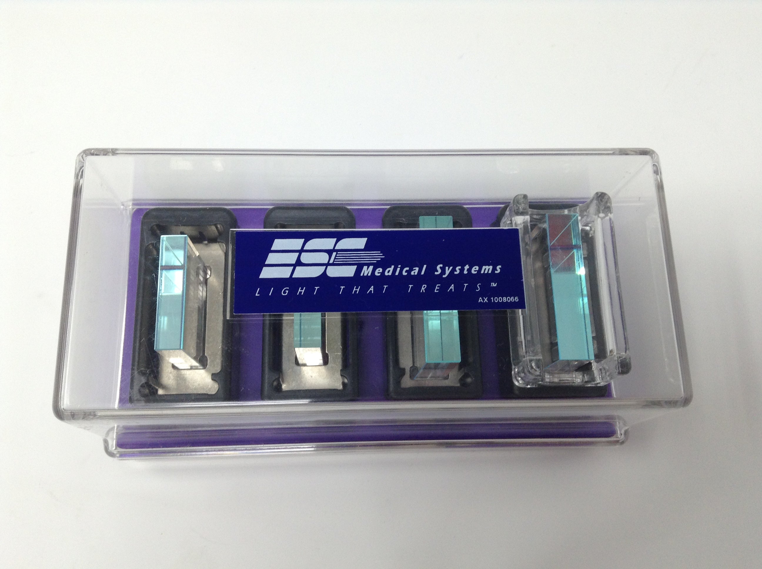 Lumenis EMC Crystal IPL Laser Filter Tips Set Light Guide Prism 615nm Large