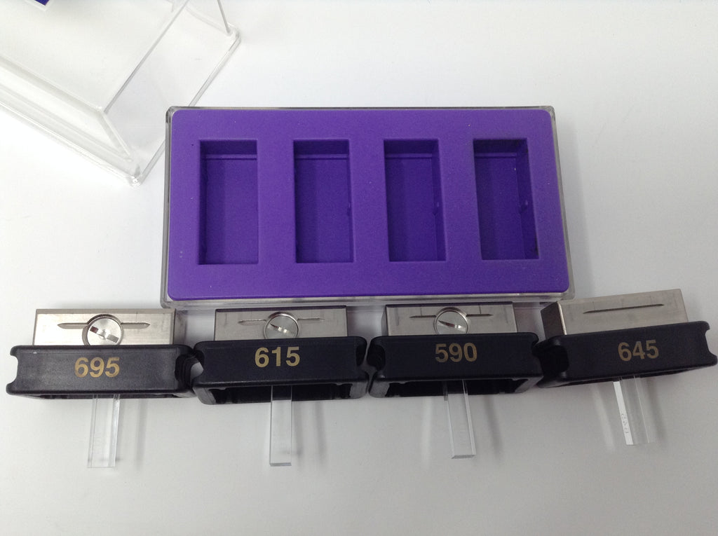 Lumenis EMC Crystal IPL Laser Filter Tips Set Light Guide Prism 695 615 590 645