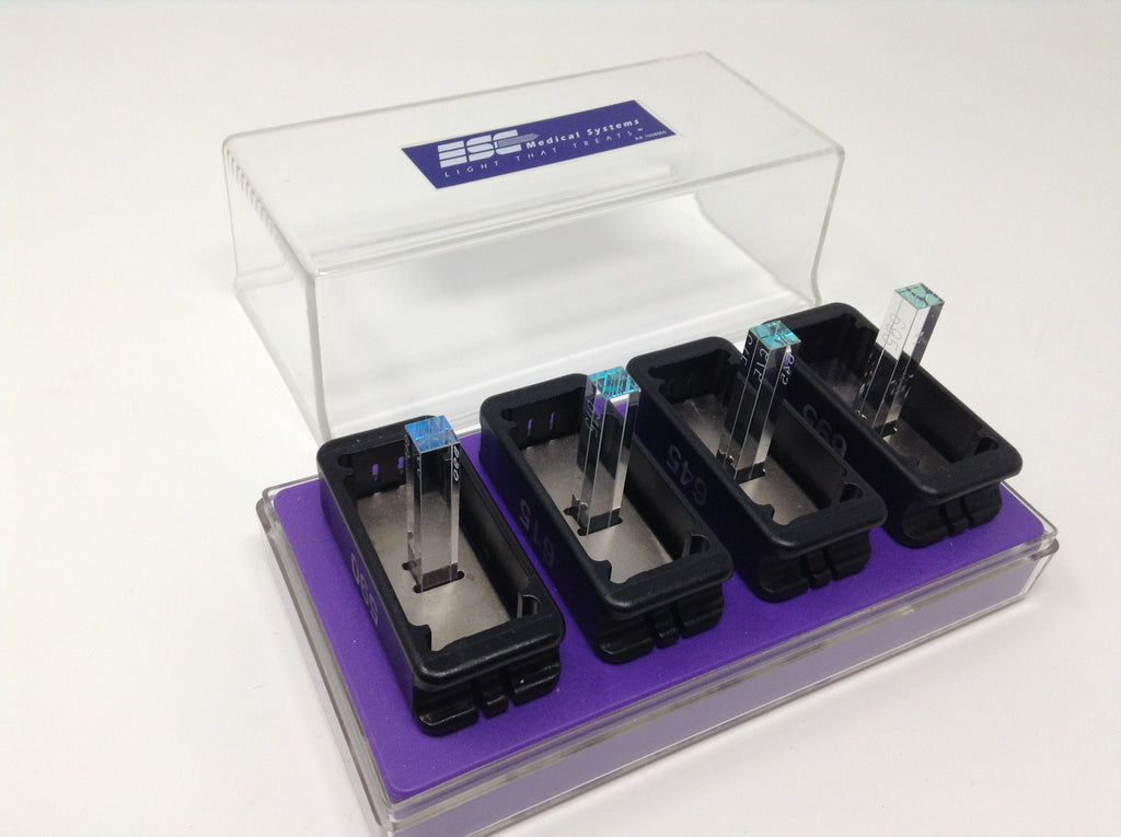 Lumenis EMC Crystal IPL Laser Filter Tips Set Light Guide Prism 695 615 590 645