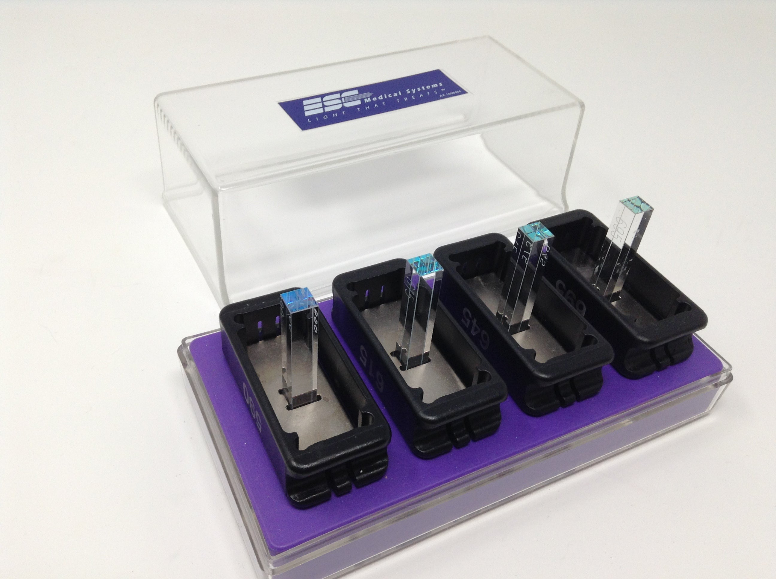 Lumenis EMC Crystal IPL Laser Filter Tips Set Light Guide Prism 695 615 590 645