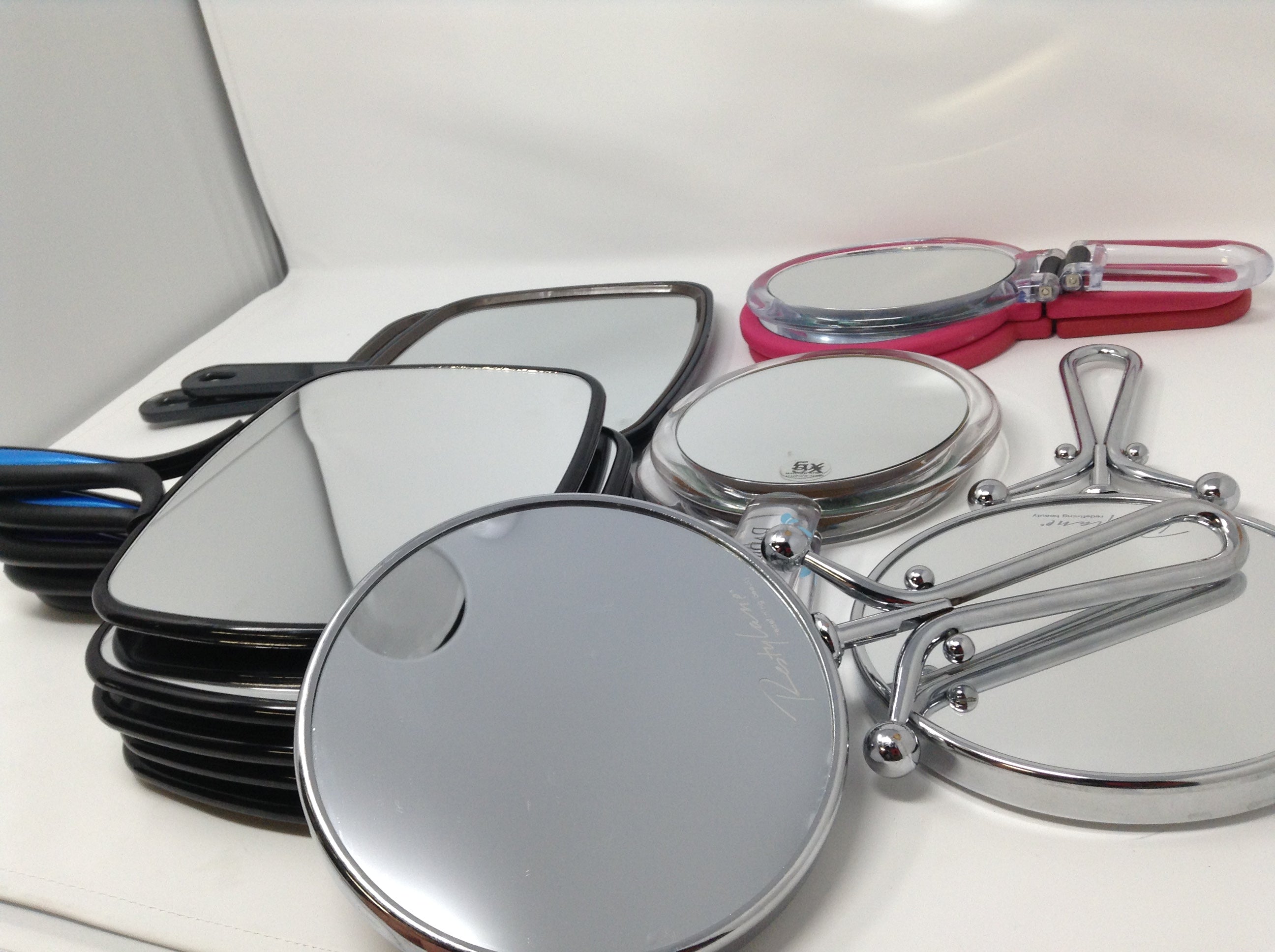 Lot 14 Medical Use Mirrors Cosmetic Makeup Beauty Hairstyle Barber Cosmetology