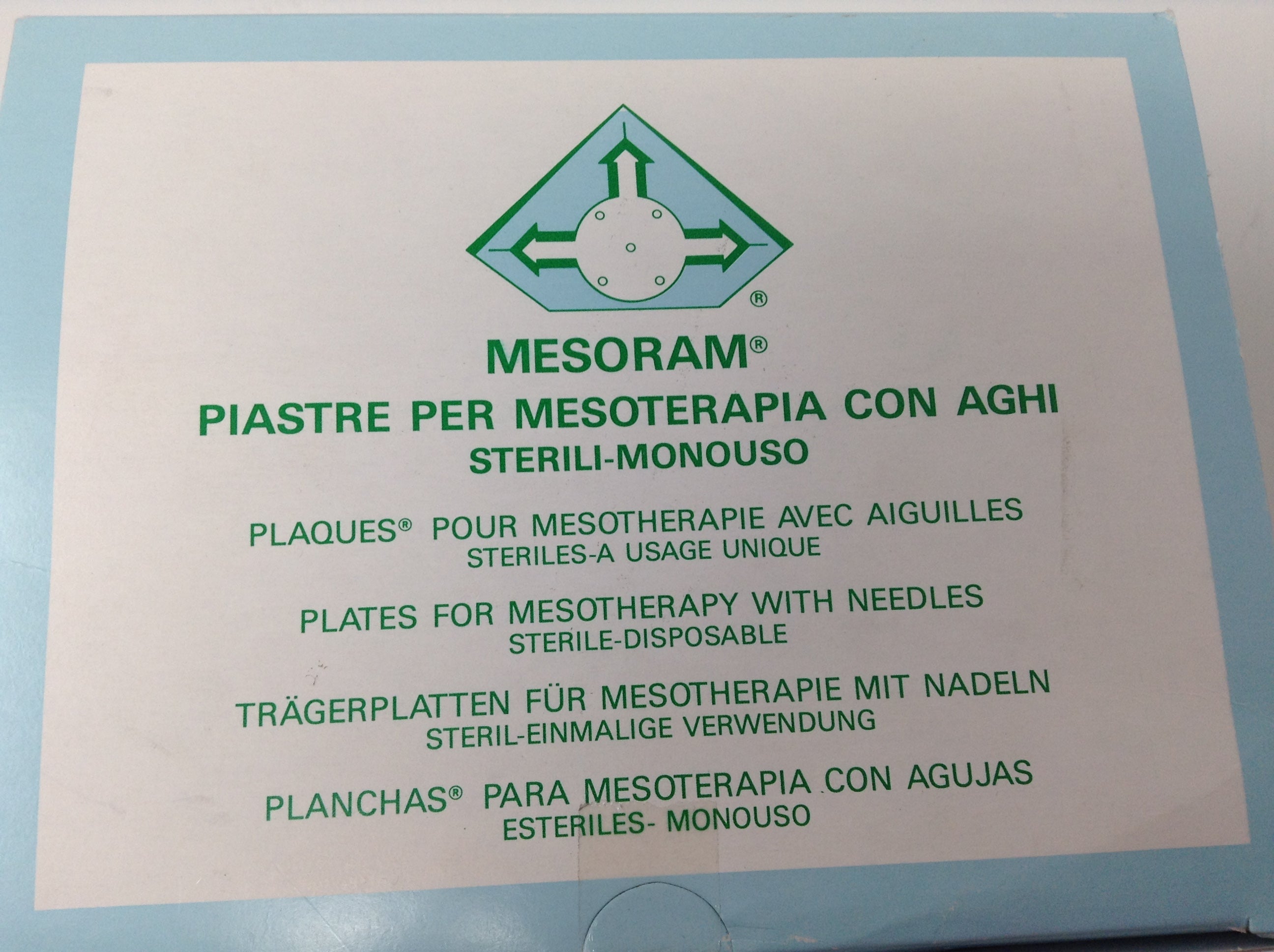 Piastra Mesoram Multi-Injectors Linear 3-needle connections 30G/0.30x4mm 36pcs
