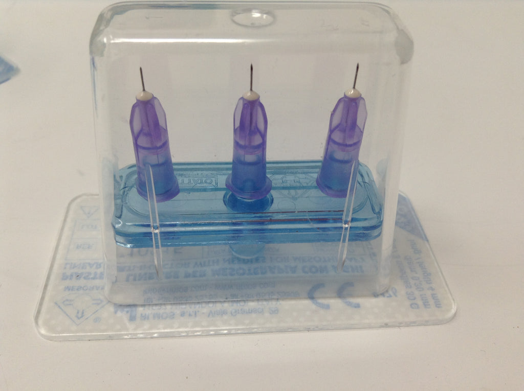 Piastra Mesoram Multi-Injectors Linear 3-needle connections 30G/0.30x4mm 36pcs