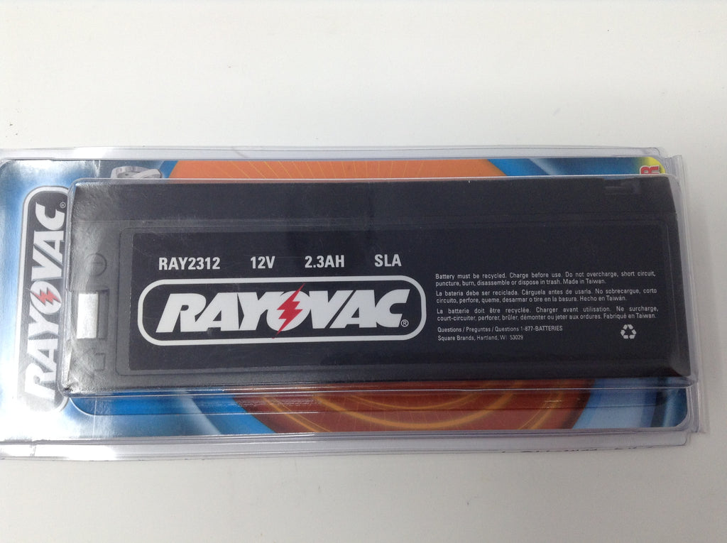 Rayovac Multipurpose Battery RAY2312 Camcorder 12V.2.3 AH SLA VG Lot of 2 New
