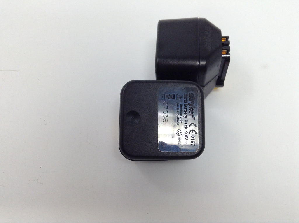 Stryker 6212 Battery Pack 9.6V Lot of 2