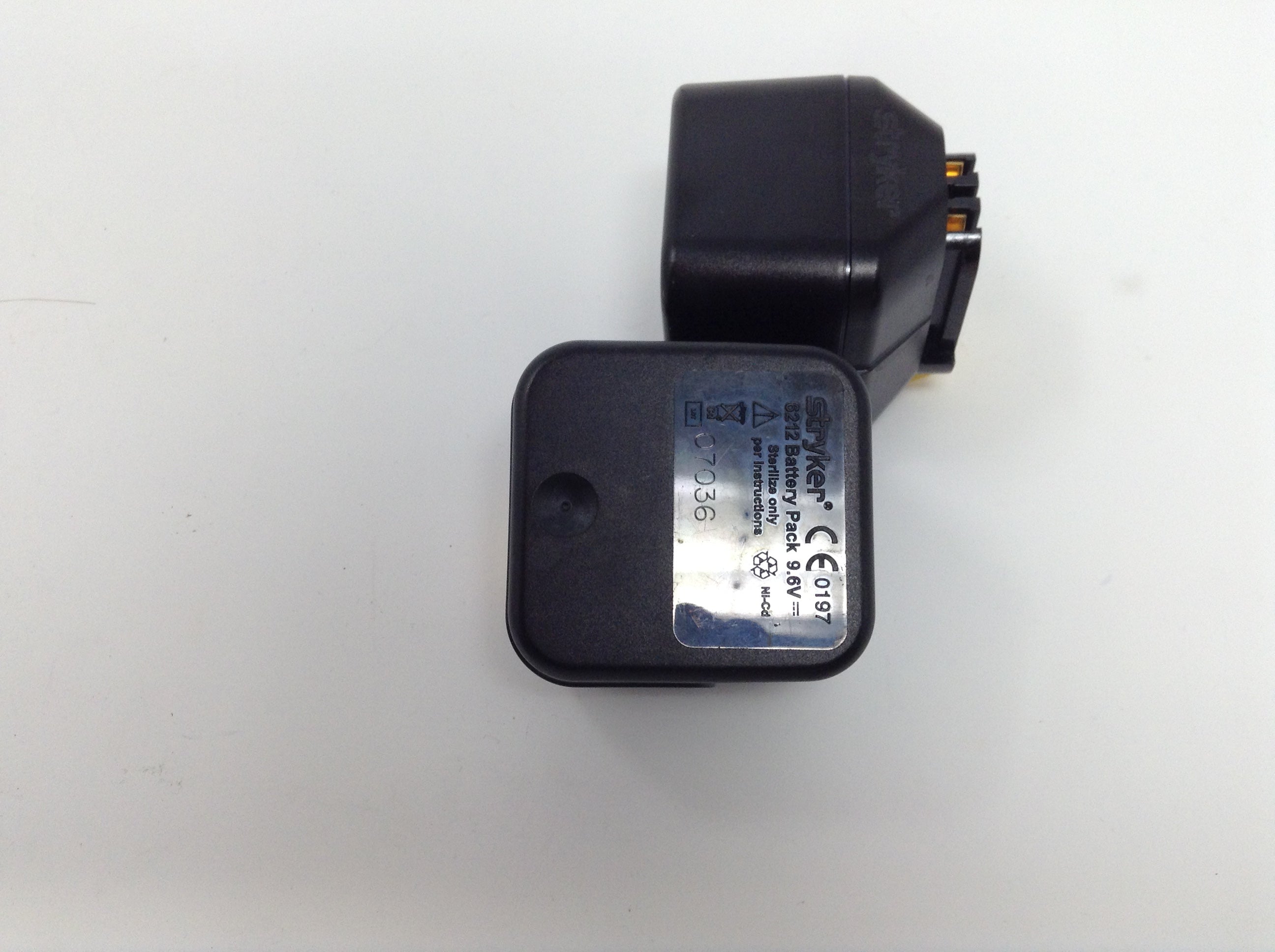 Stryker 6212 Battery Pack 9.6V Lot of 2